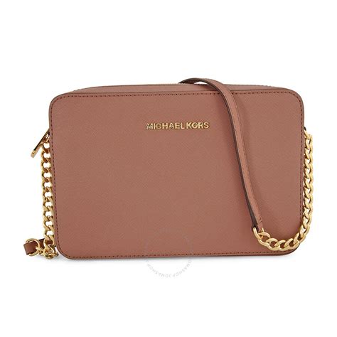 michael kors dusty rose crossbody bag|Michael Kors Jet Set Crossbody .